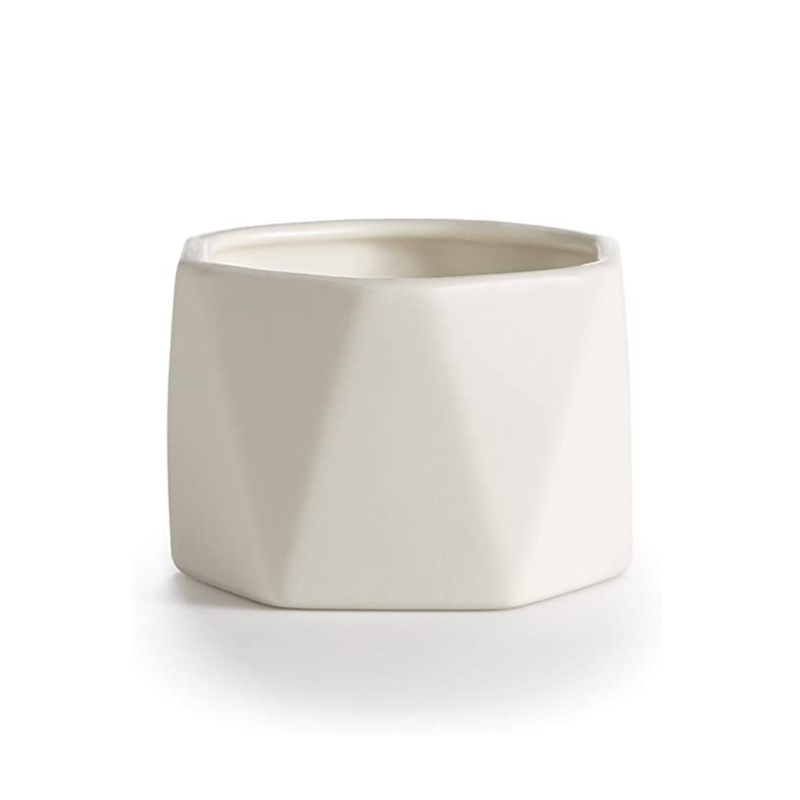 Illume Electroplated Dylan Ceramic Candle 4.7 oz / 135 g – Gardenia