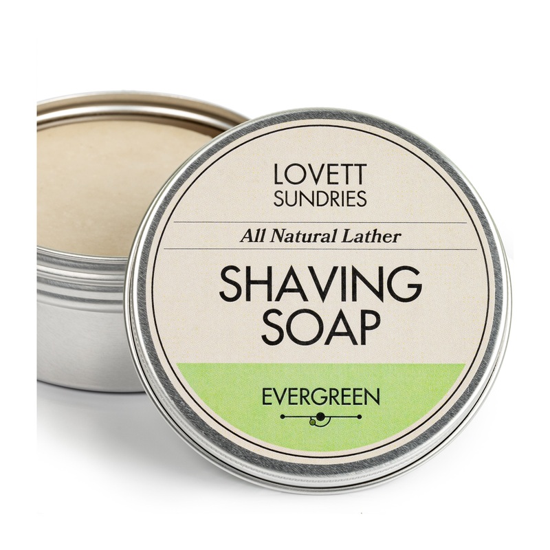 Shaving Soap Evergreen