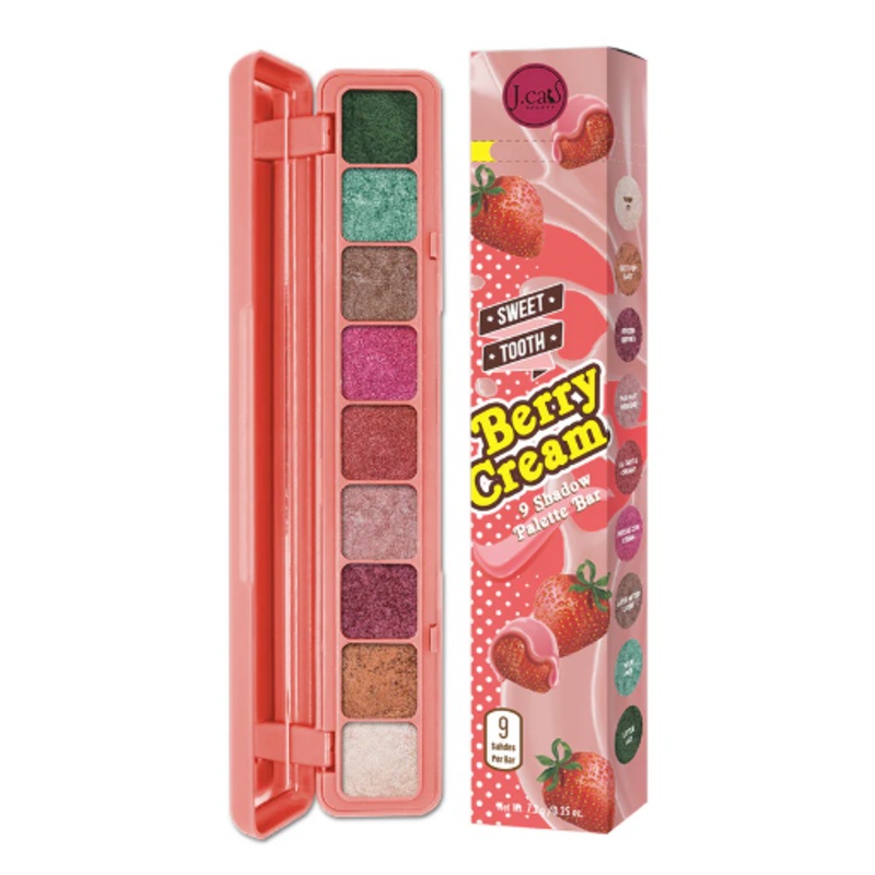 SWEET TOOTH-BERRY CREAM EYESHADOW (6 PCS)