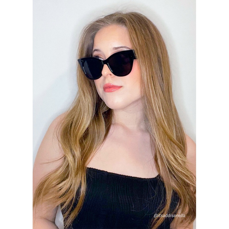 A+ Oversized Cat Eye Sunglasses