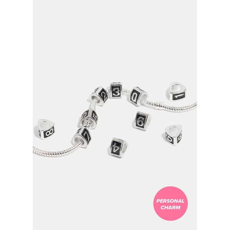 Miss A Bead Charm – Numbers 0