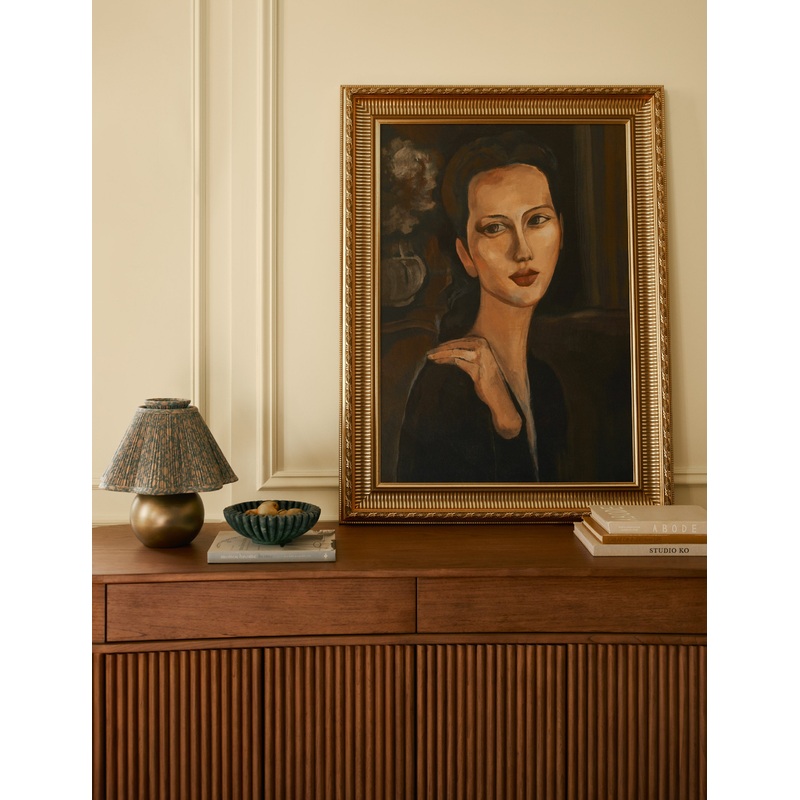 A Lovely Thought I Wall Art by Jacob Lincoln Ornate Gold 24″ x 32″