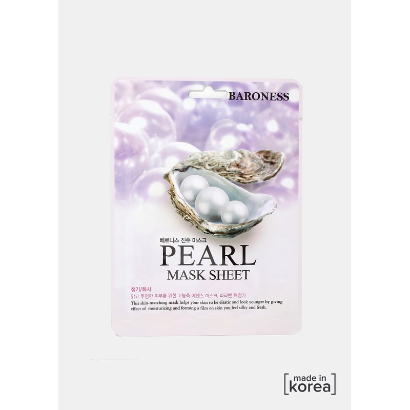 Baroness Sheet Mask- Pearl