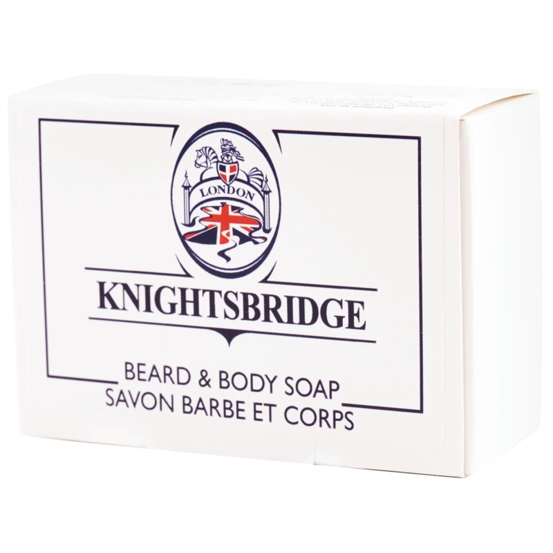 Beard & Body Soap with Refreshing Mint (200g) – by Knightsbridge