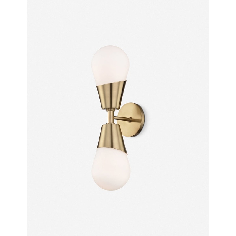 Prim Sconce Aged Brass