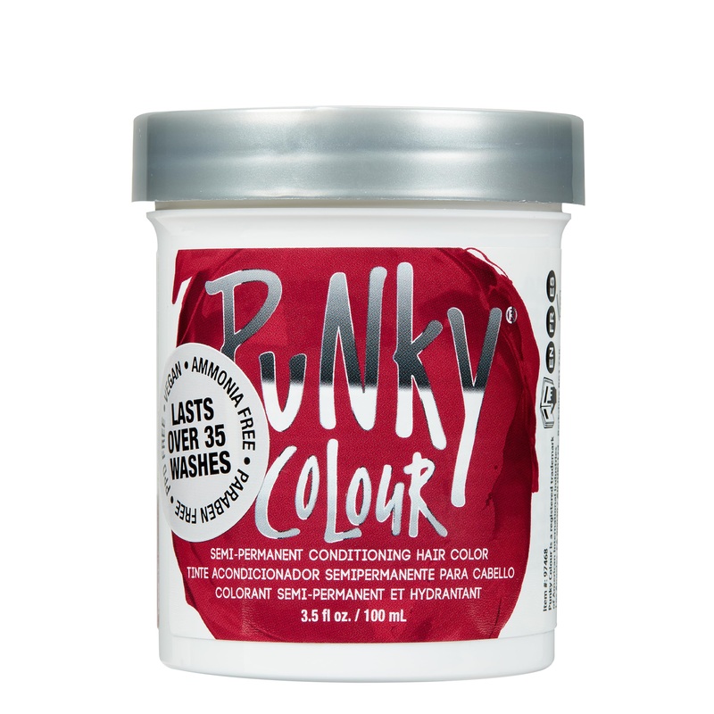 Punky Colour Semi-Permanent Conditioning Hair Color – Poppy Red 1420