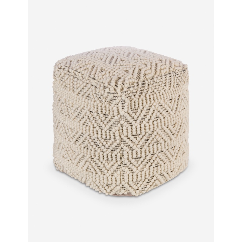 Courtney Square Pouf