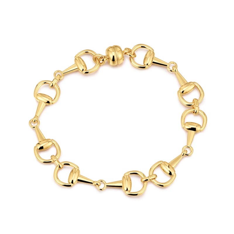 The Horsebit Bracelet Gold
