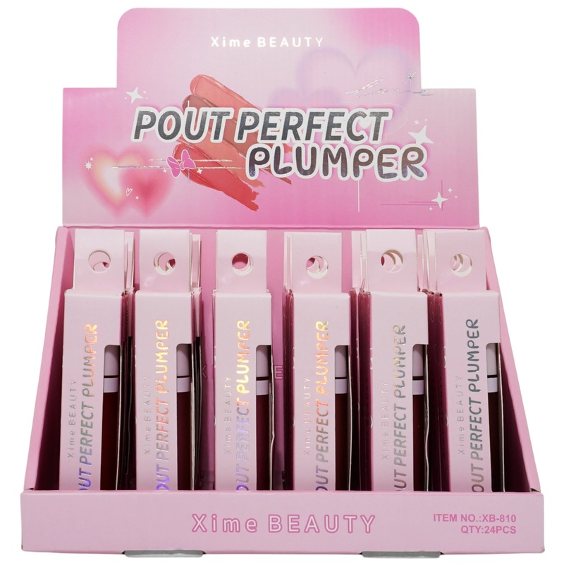 Xime Beauty Pout Perfect Plumper – Wholesale Display 24 Units (XB-810)