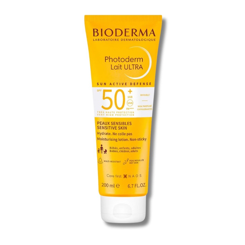 Bioderma Photoderm Lait Ultra SPF50+ Very High Protection Sunscreen 200ml