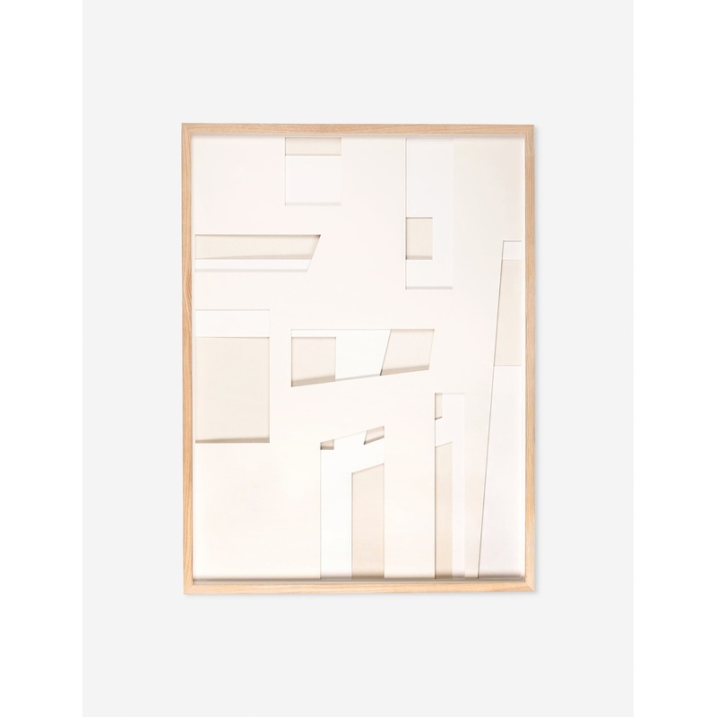 Dimension II Wall Art by Coup d’Esprit Natural 30″ x 40″