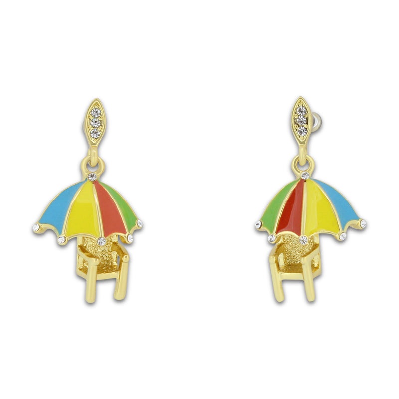 Khloelle Umbrella And Chair Earrings LC0070842