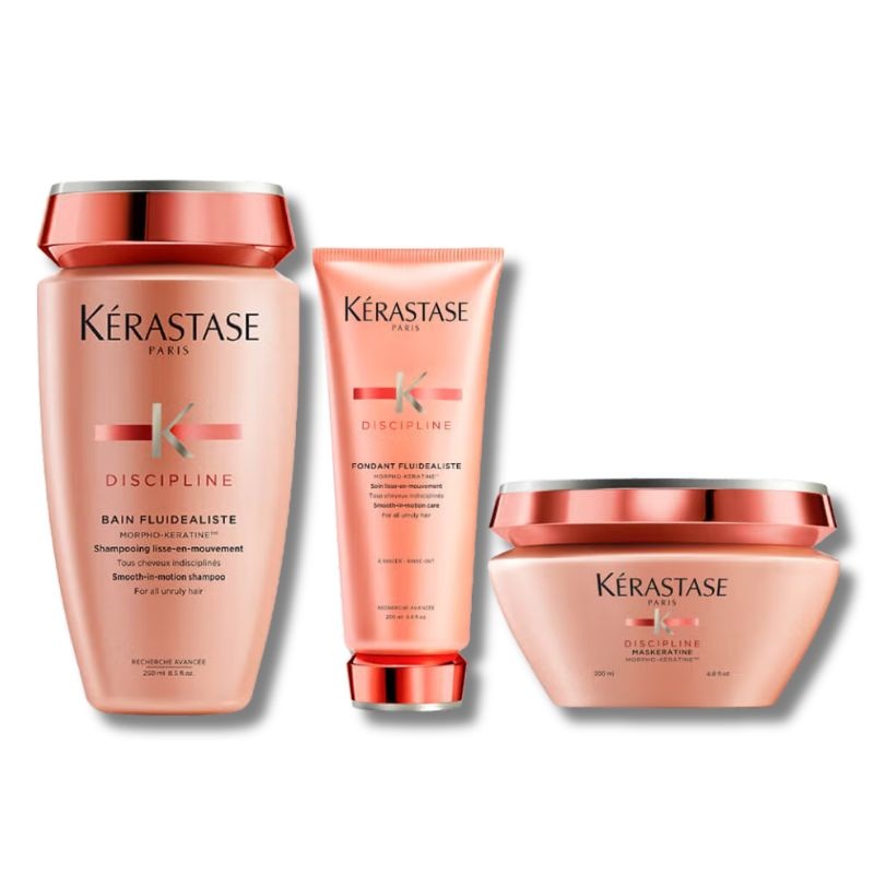 Krastase Discipline Shampoo, Conditioner and Hair Mask