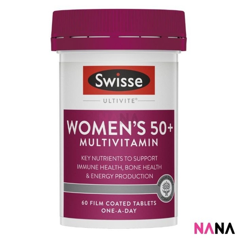 Swisse Ultivite Women’s 50+ Multivitamin 60 Tablets(EXP:01 2027)