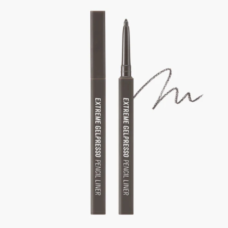 [CLIO] Extreme Gelpresso Pencil Liner (4 colors) 01 BLACK BROWN