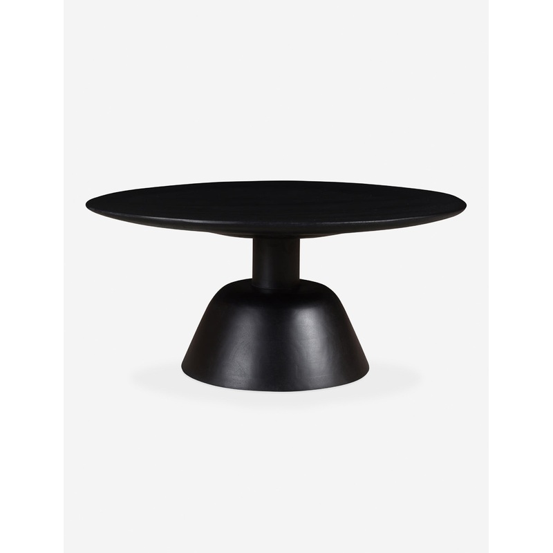 Dalton Round Coffee Table Black