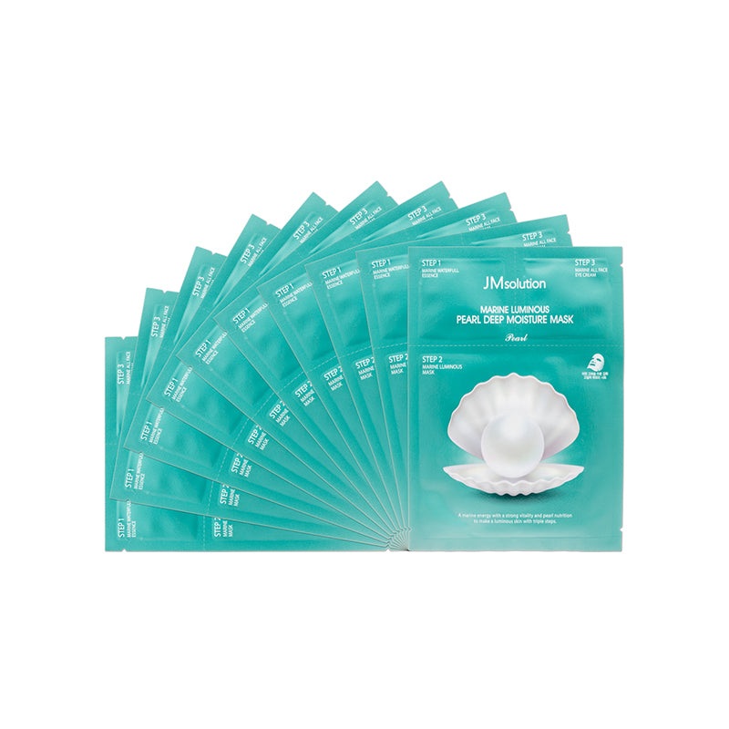 Jmsolution Marine Luminous Pearl Deep Moisture Mask 10PCS