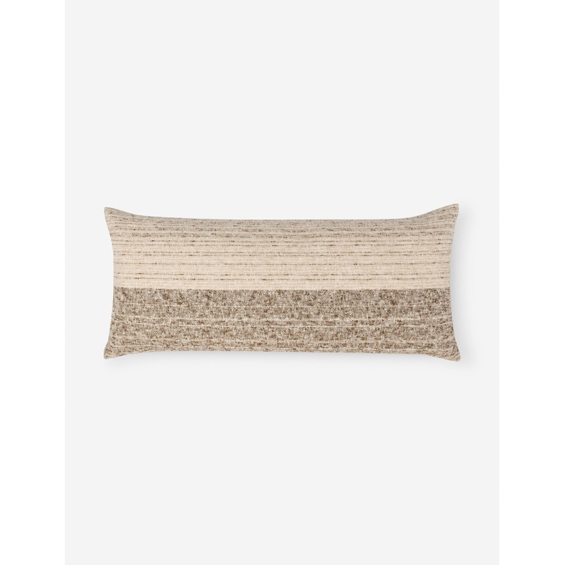 Nesbitt Pillow Cocoa Brown Lumbar