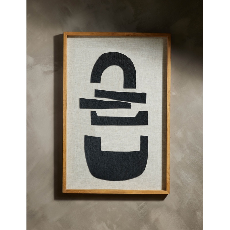 Vela Textile Wall Art by Hadiya Williams Natural