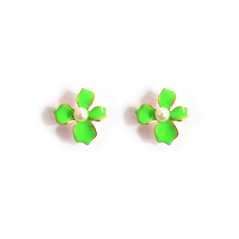 Grow Flowers Earrings Yellow