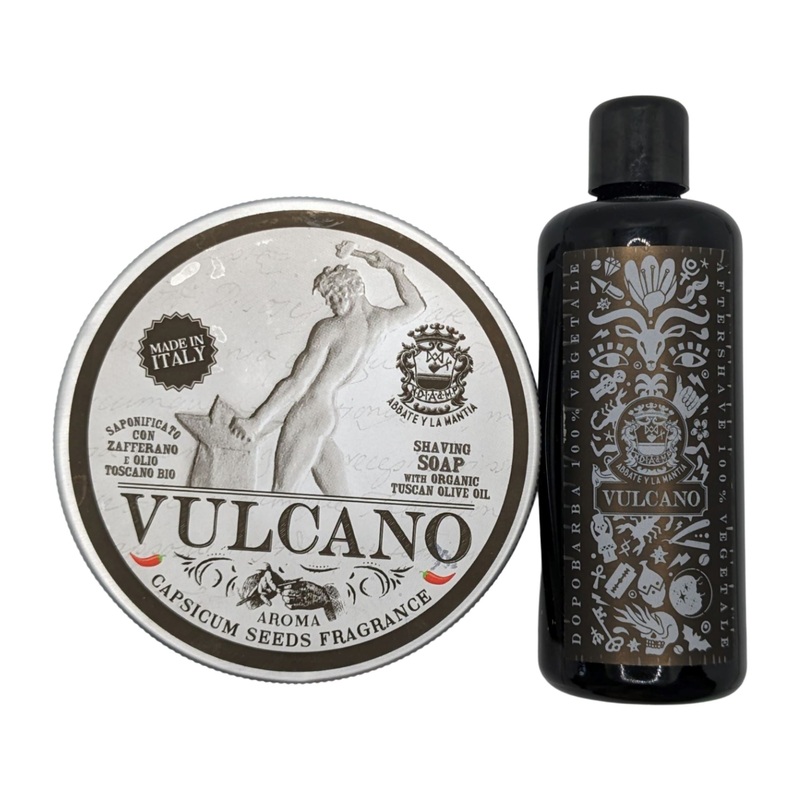 Vulcano Shaving Soap and Splash – by Abbate Y La Mantia (Used)