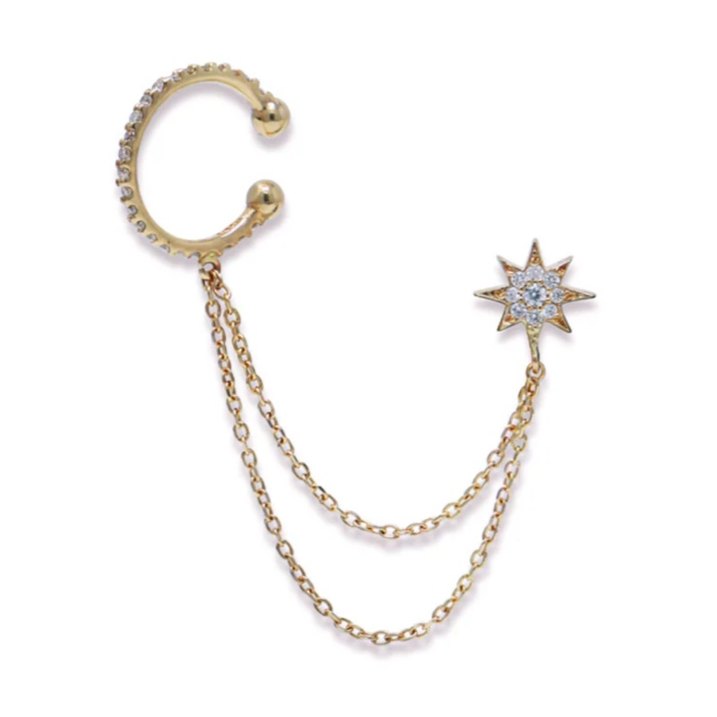 Aztec North Star & Ear Cuff Duo
