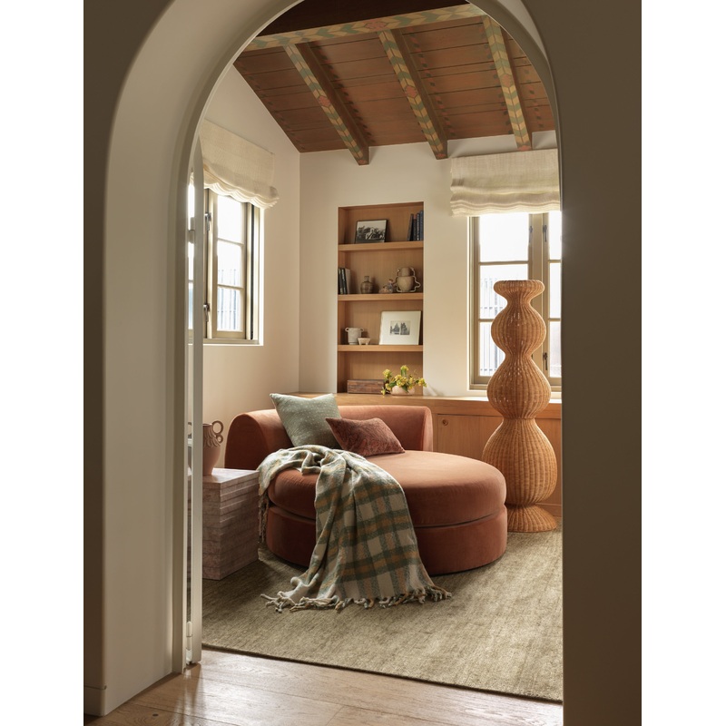 Haldar Throw Sage and Rust