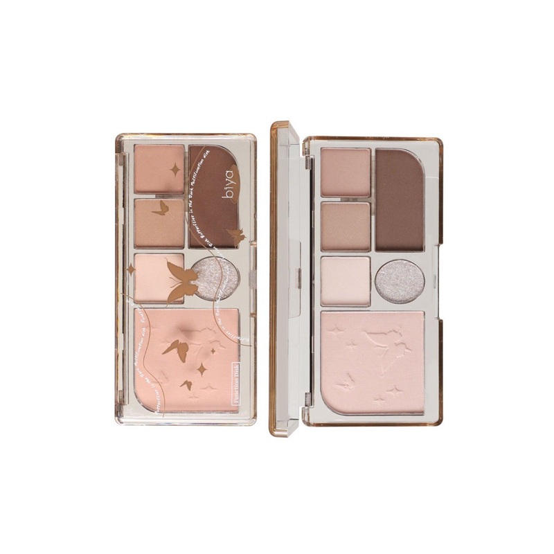 BIYA Butterflies 6 Colors Eyeshadow Palette 7.05g 101#