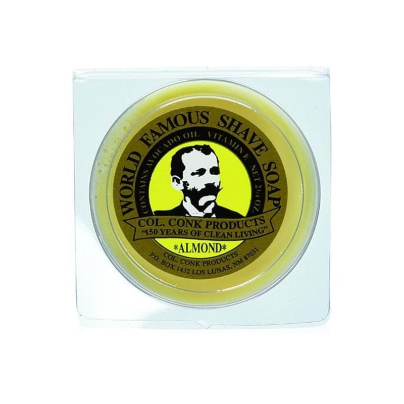 Colonel Conk Almond Glycerin Shave Soap (2.25oz)