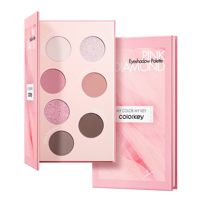 Colorkey Pink Diamond Series 7-Color Eyeshadow Palette 8.5g