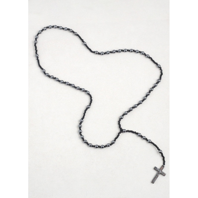 Gallstone Rosary Necklace