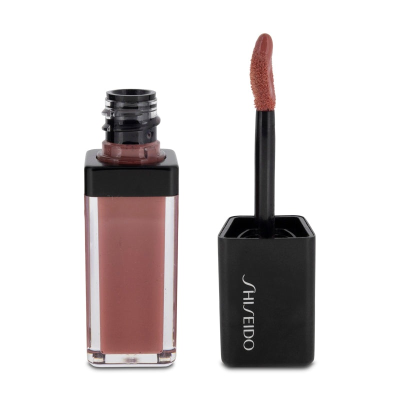 Shiseido LacquerInk LipShine 312 Electro Peach Liquid Lipstick (Blemished Box)
