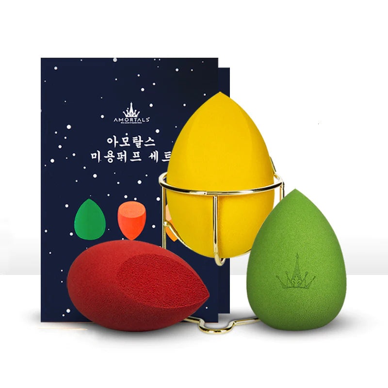 AMORTALS Airspace Makeup Sponge Puff Set 3PCS