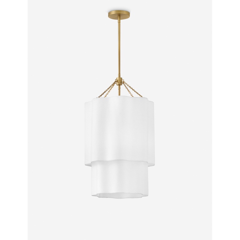 Ananda Pendant Light Antique Brass 16″Dia