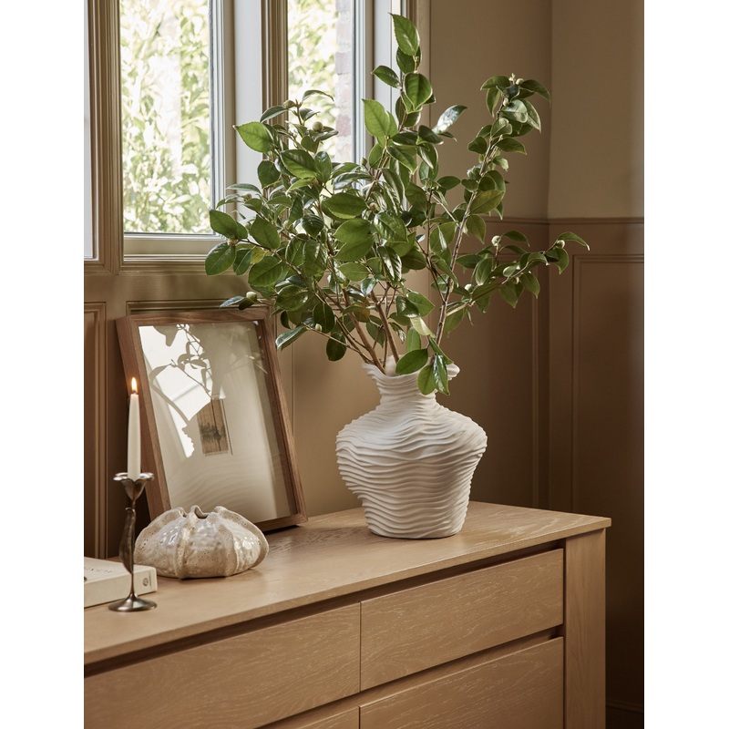 Wrinkle Vase by Sarah Sherman Samuel Ivory