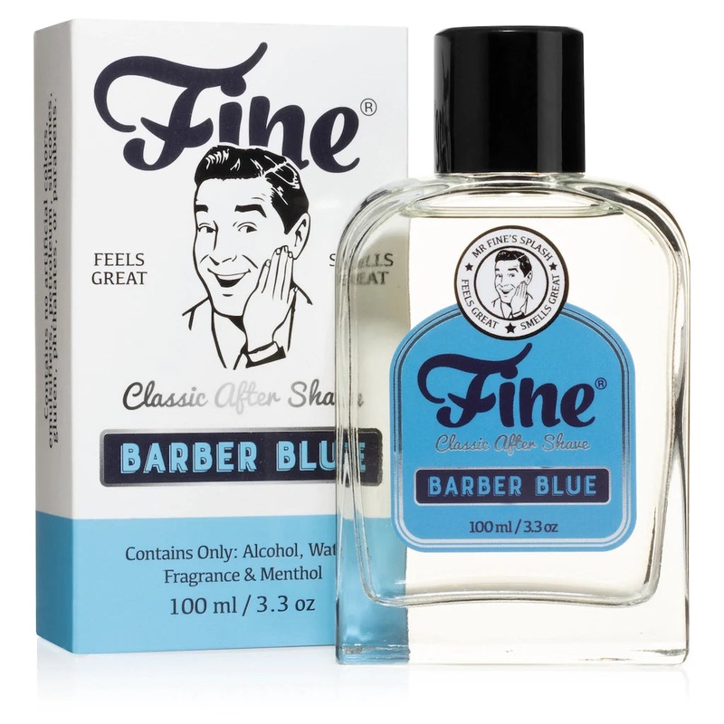 Barber Blue Aftershave Splash (100ml) – by Fine Accoutrements