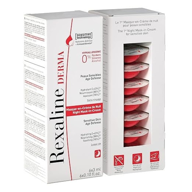 Rexaline Derma Night Mask In Cream 3ml x 6pcs