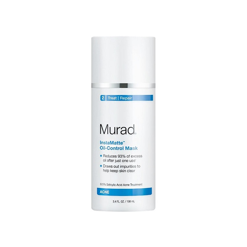 [Sample 0.033 oz] Murad InstaMatte Oil-Control Mask | Acne | 0.5% Salicylic Acid Acne Treatment | Step 2 Treat Repair