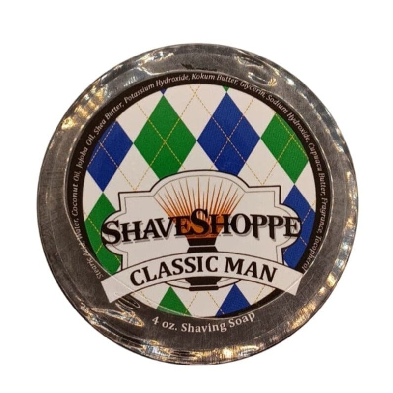 Classic Man Vegan Shaving Soap – by Shave Shoppe (Pre-Owned)