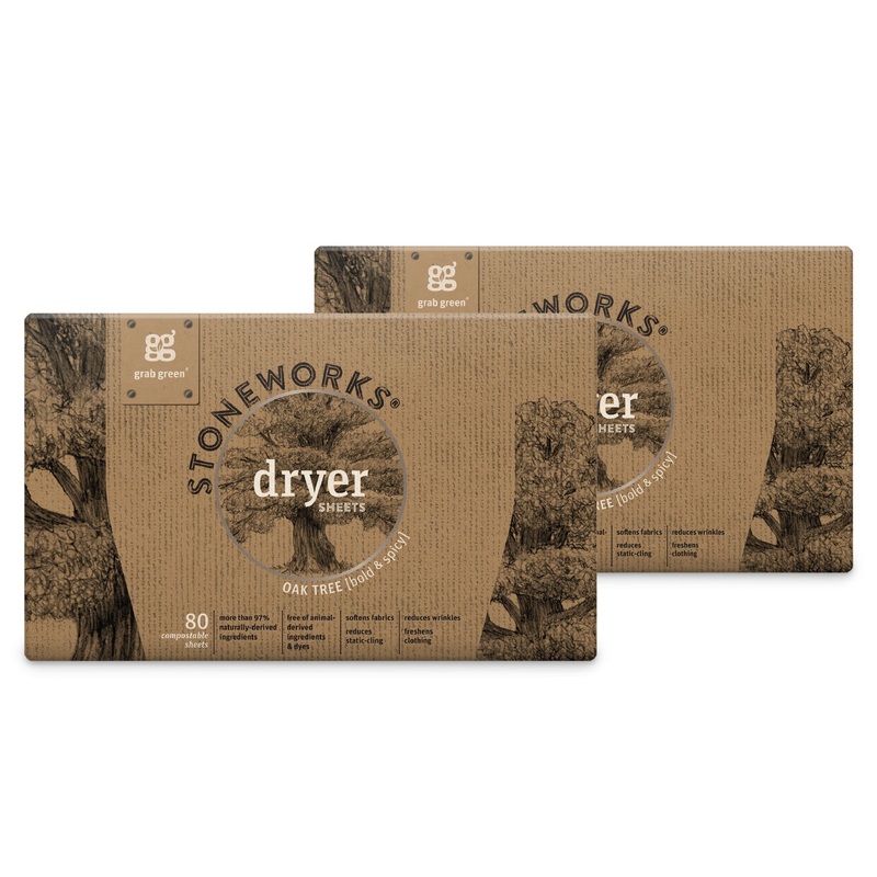 Stoneworks Dryer Sheets – 2 Pack – Oak Tree (Subscription)