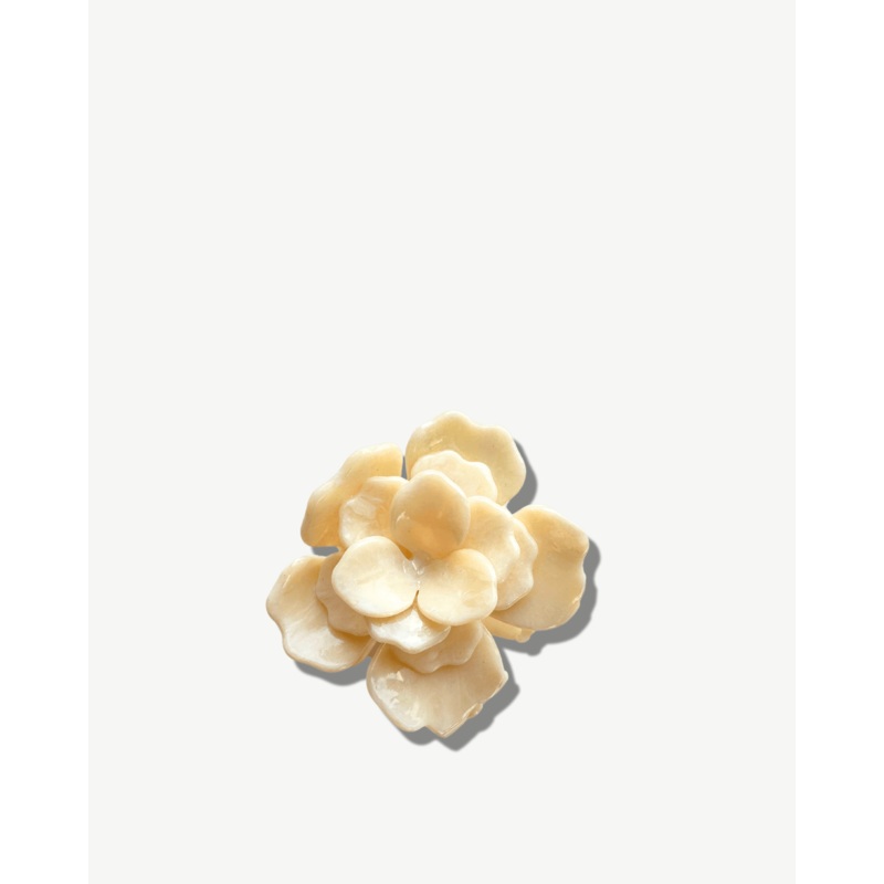 Handmade Origami Gardenia Hair Clip One Size