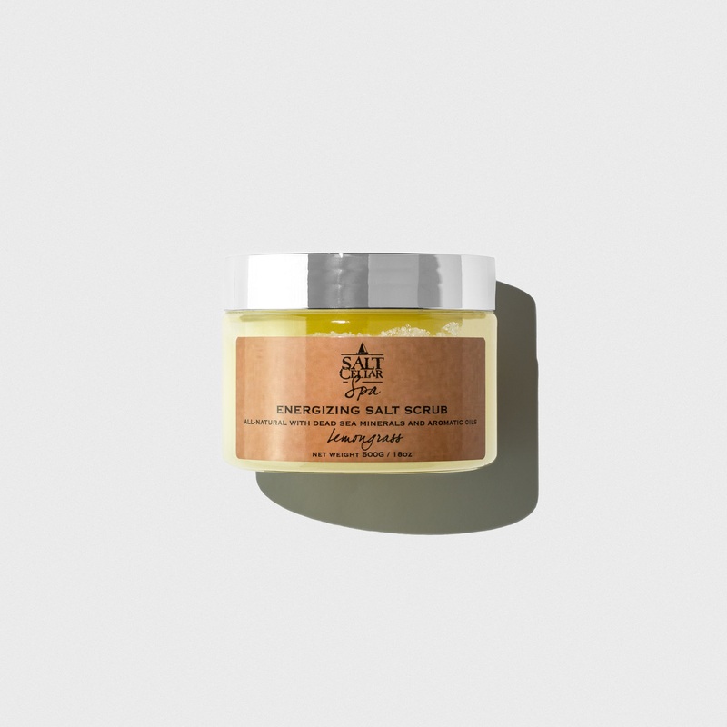 Lemongrass Dead Sea Salt Body Scrub 18 Ounce