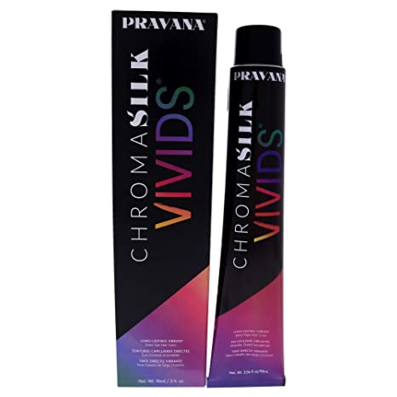 Parvana ChromaSilk Vivids Green 3 oz | Long-Lasting Vibrant Direct Dye Hair Color