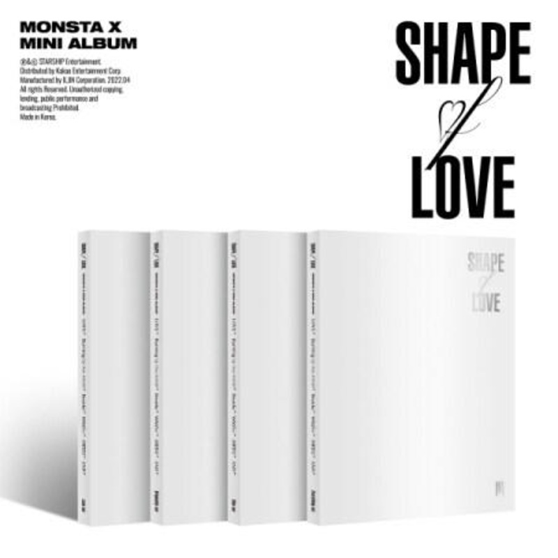 [Random] MONSTA X – SHAPE OF LOVE (11TH MINI ALBUM)
