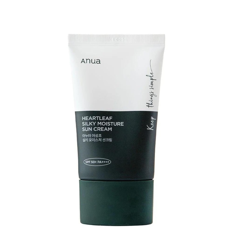 ANUA Heartleaf Silky Moisture Sun Cream ANUA SPF50+ PA++++ 50mL