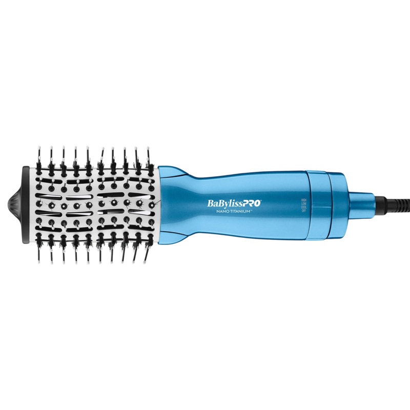 BaBylissPro Nano Titanium Compact Hot Air Brush – 2″