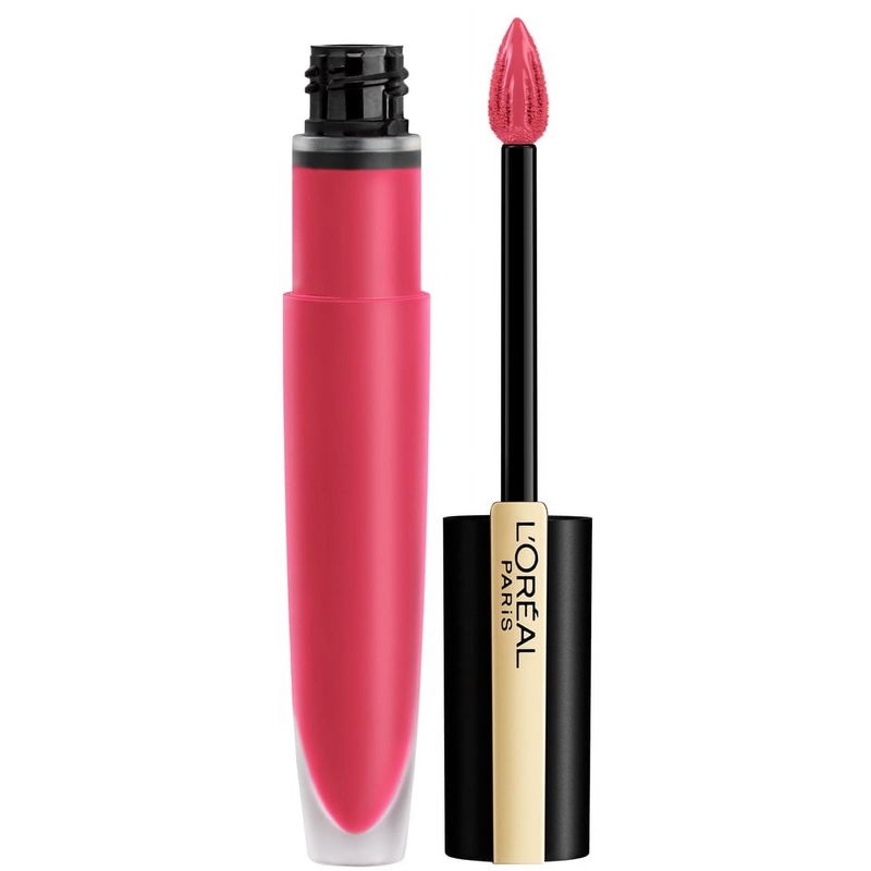 L’Oreal Paris Rouge Signature Lightweight Matte Lip Stain, High Pigment, I Decide