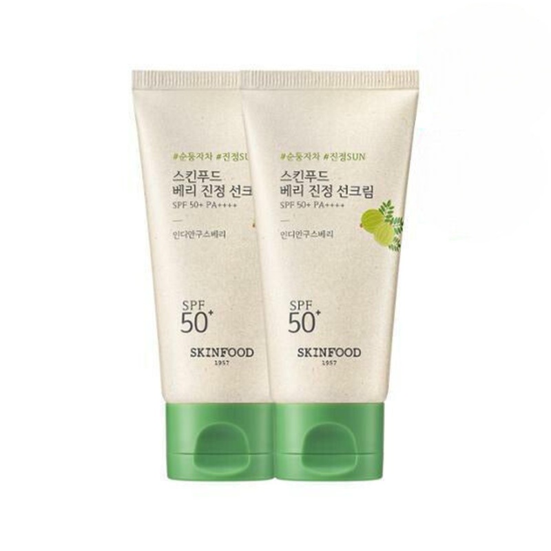 SKINFOOD Berry Soothing Sun Cream Double Pack 50ml+50ml