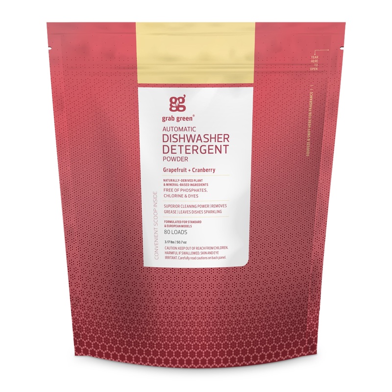 Automatic Dishwashing Detergent Powder – Grapefruit with Cranberry – (Subscription)