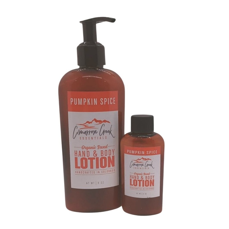 Pumpkin Spice Organic Hand & Body Lotion 8oz – Plastic Bottle